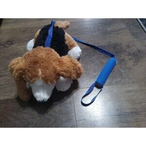 Dan Dee  Collectors Choice Puppy Dog On Leash Plush Stuffed Animal